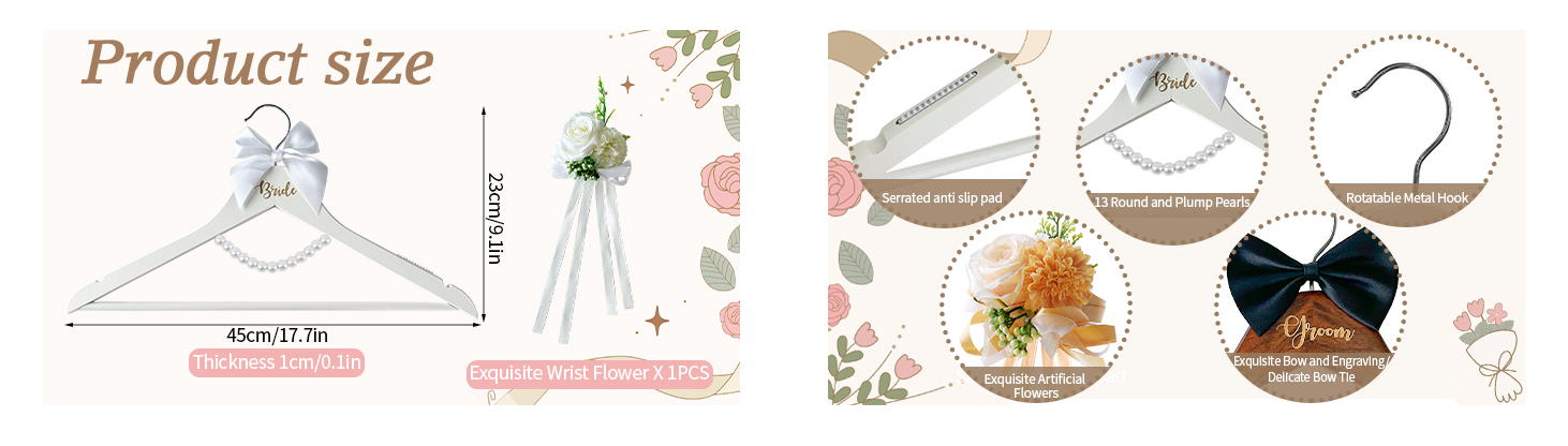 The Ultimate Guide to Choosing Wedding Hangers, Bridal Hangers, and a Wedding Dress Hanger